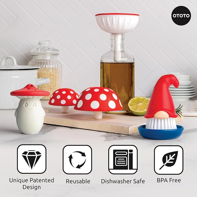 OTOTO Forest Trio Bundle of Beardy, Magic Mushroom, Fun Guy - Image 6