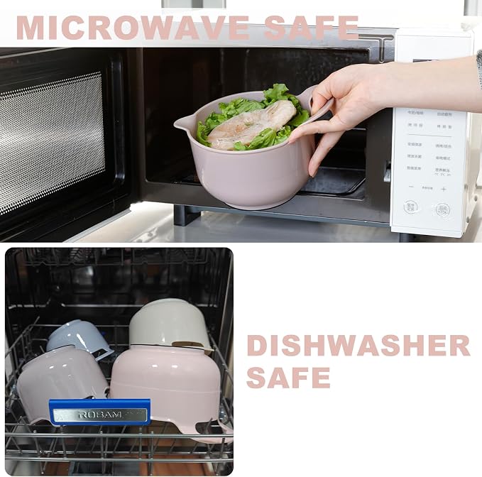 BoxedHome Nesting Plastic Mixing Bowl Set - Image 8