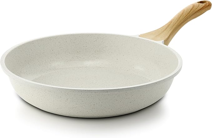 SENSARTE Nonstick Ceramic Frying Pan Skillet, 12.5 Inch Omelet Pan, Healthy Non by SENSARTE