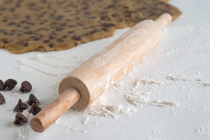 Fox Run Small Wooden Rolling Pins, 6 Inch Barrel - Image 3