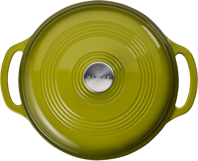 Mercer Culinary Enameled Cast Iron Round Dutch Oven, 6 qt. - Image 3
