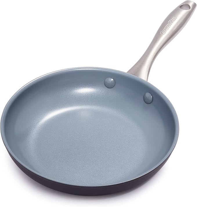 GreenPan Lima Hard Anodized 8" Frying Pan Skillet Nonstick, Ceramic Nonstick by GreenPan