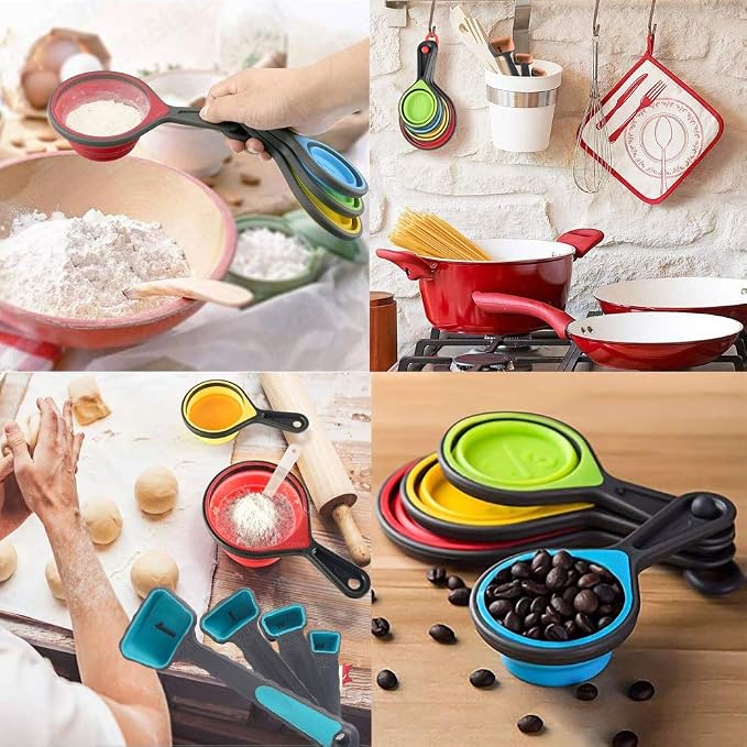 Collapsible Measuring Cups and Spoons - Image 6