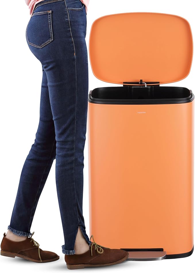 happimess HPM1006K Connor Rectangular 13-Gallon Trash Can - Image 6