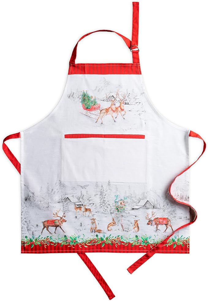 Maison d' Hermine 100% Cotton Apron by MaisondHermine