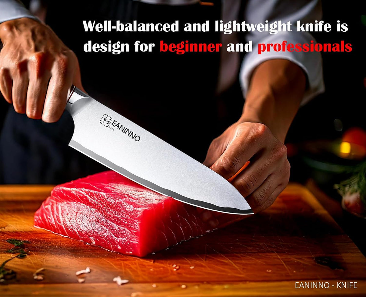 Kitchen Chef Knife 8 inch Japanese High Carbon Steel Sharp Knife