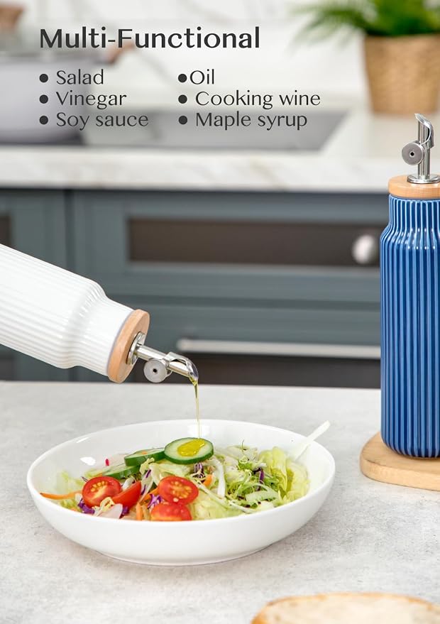 Nucookery Ceramic Olive Oil Dispenser Bottle - Image 5