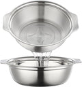 Stainless Steel Colander for Kitchen 2-Quart, Strainer Microporous by Unknown