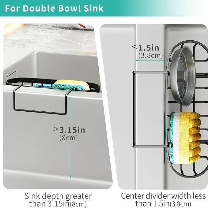 HapiRm Sponge Holder for Kitchen Sink - Image 2