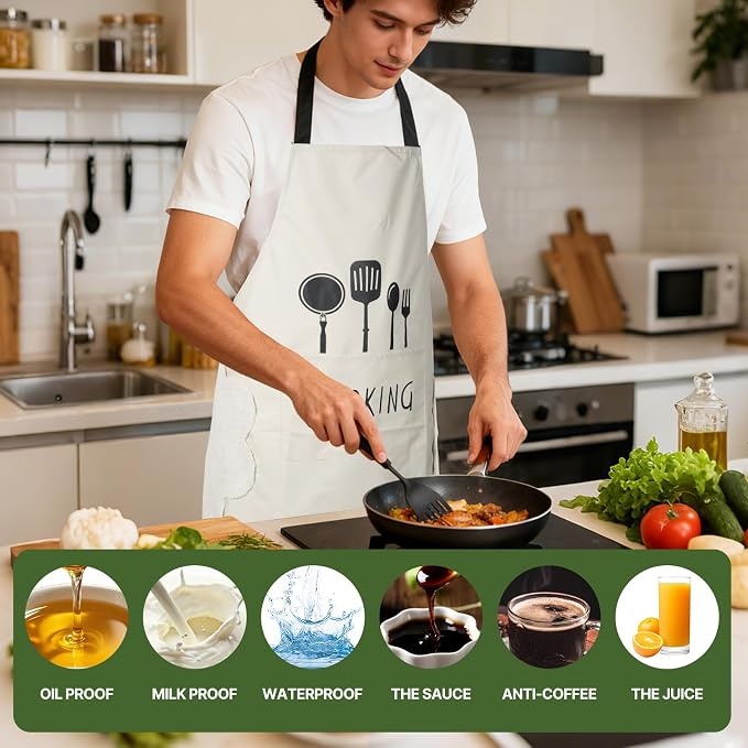 DILLMAN Women Kitchen Apron - Image 3