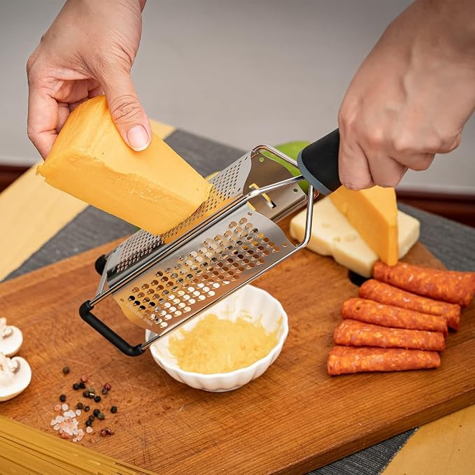 3 in 1 Cheese Grater Zester Citrus Lemon 304 Stainless Steel Zester Versatile - Image 5