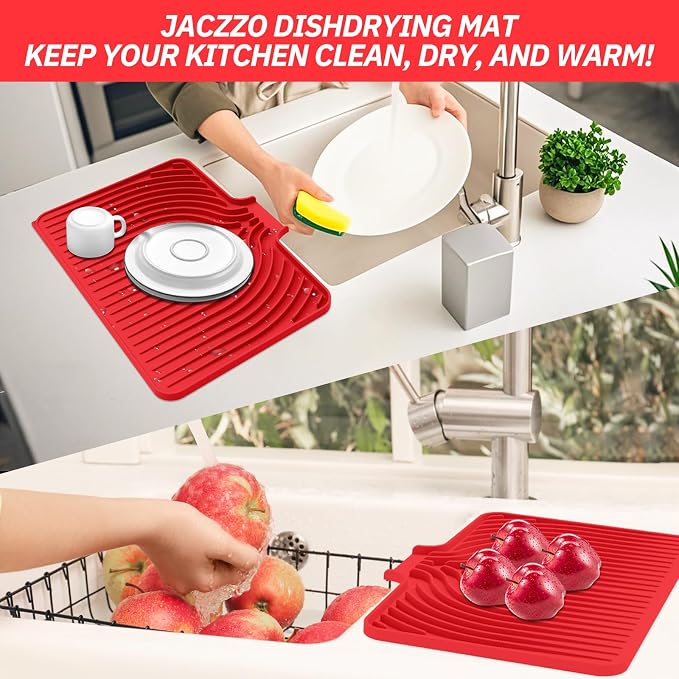 Dish Drying Mat for Kitchen Counter, - Image 7