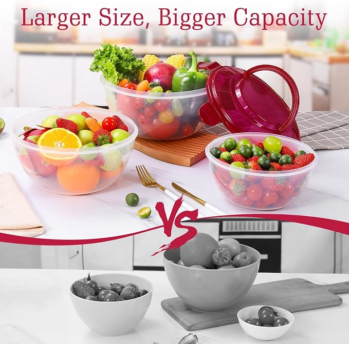 LUXEAR 4-Piece Mixing Bowls - Image 7