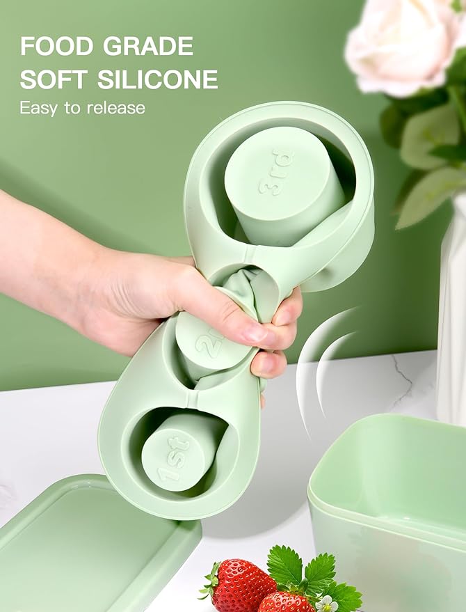 Ice Cube Tray for Tumbler Cup 30Oz-40Oz, Easy Fill and Release Ice Maker for - Image 5