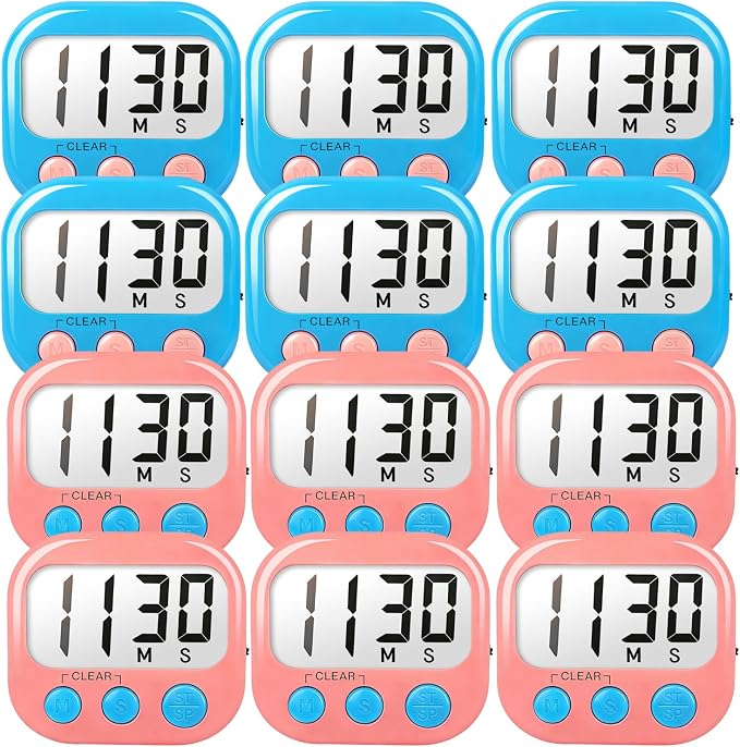 Classroom Timers for Teachers Kids Large Magnetic Digital Timer Teacher by AOUCE