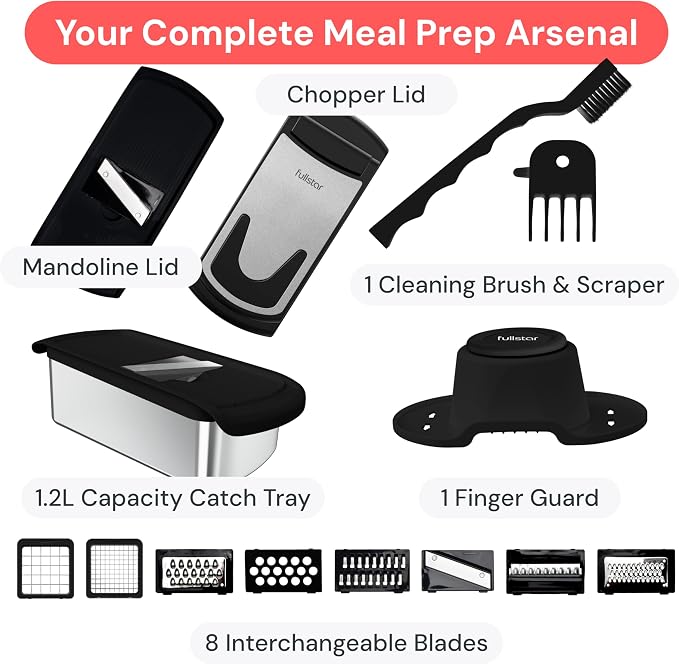 Fullstar Premium Vegetable Chopper and Mandoline Slicer - Image 9