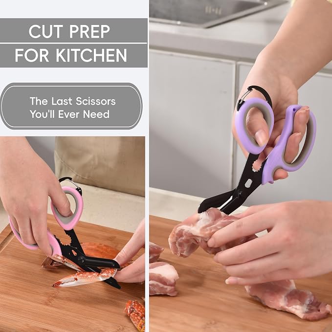 MEUUT All Purpose Scissor –Multi-Purpose Utility Scissors - Image 4