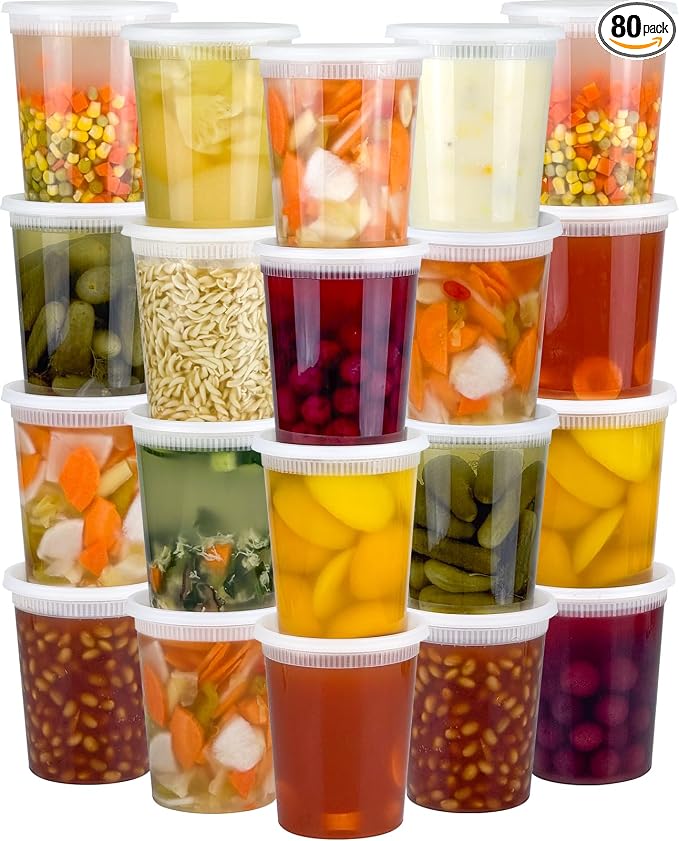 Dipoo 40 Sets Deli Containers by Dipoo