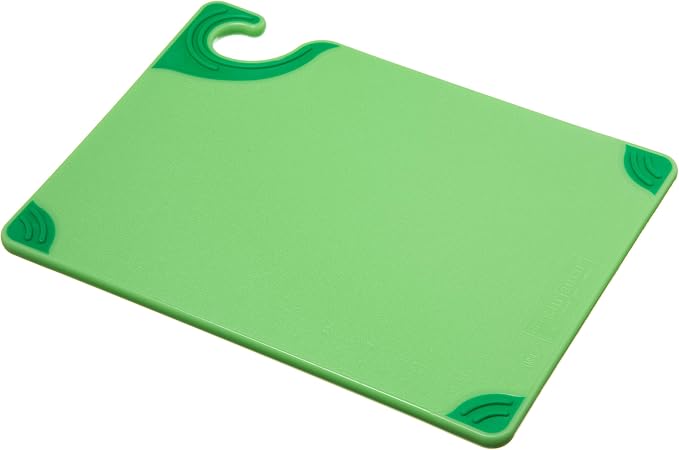 San Jamar Saf-T-Grip Plastic Cutting Board by SanJamar