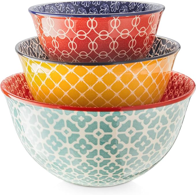 DOWAN Mixing Bowls, Ceramic Mixing Bowls by DOWAN