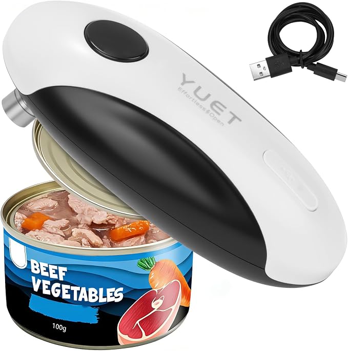 YUET Electric Can Opener, Automatic One-Touch Can Openers by YUETforlife