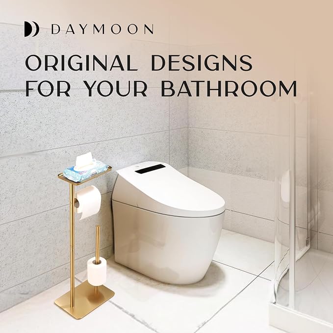 Day Moon™ - Toilet Paper Holder - Modern Roll Holder - Image 8