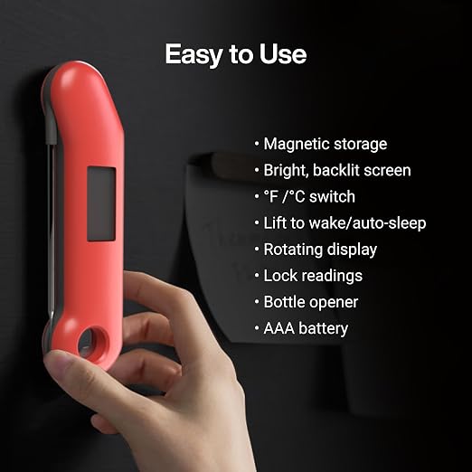 ThermoMaven ProfessionaI Meat Thermometer Digital, 3X Faster 0.5 Sec Instant - Image 7
