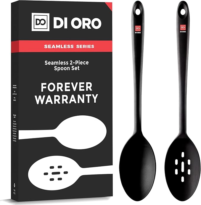DI ORO Silicone Spoons for Cooking by DIORO