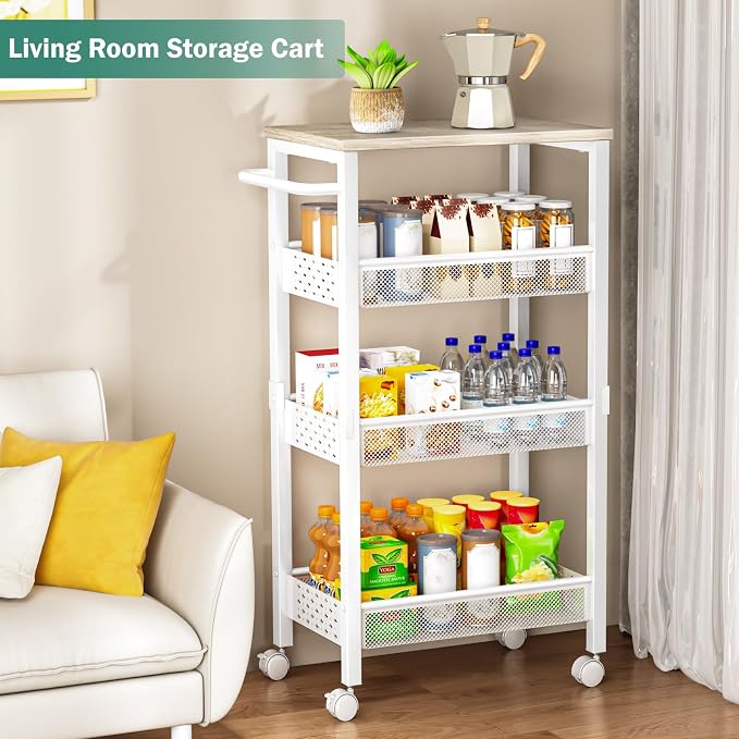 Vivihomety Utility Slim Storage Cart - Image 6