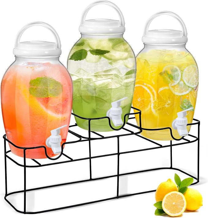 Tanlade 3 Pcs Plastic Drink Dispenser - Image 8