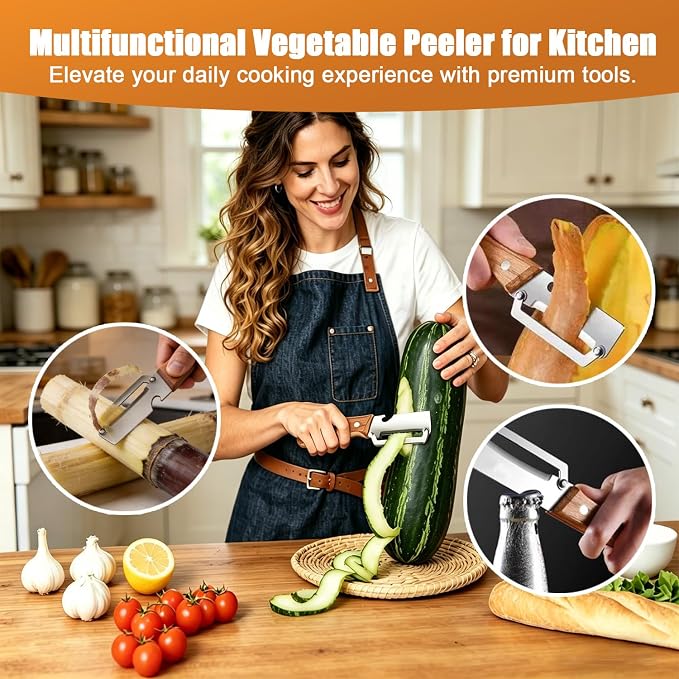 4PCS Multi-Functional Vegetable Peelers - Image 7