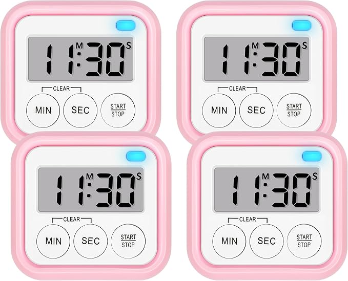 Timer, Kitchen Timers for Cooking Classroom Timer for Kids Teachers Magnetic by AOUVES