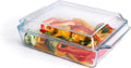 Rectangular Tempered Glass Casserole Dish, Tempered Glass Baking Dish by HUSANMP