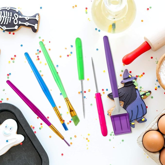 Boao 15 Pcs Cookie Decorating Supplies Tool Set Includes 6 Cookie Decorating - Image 6