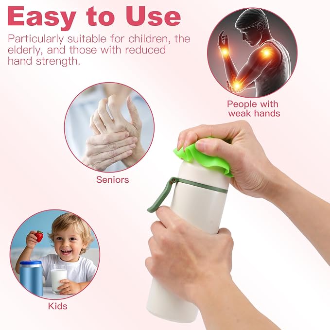 Ninsula 8P Jar Opener Gripper, Non Slip Pad, Colorful Rubber Jar Opener Grippers - Image 4