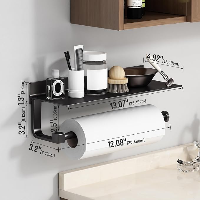 Danpoo Wall Mount Paper Towel Holder - Image 2