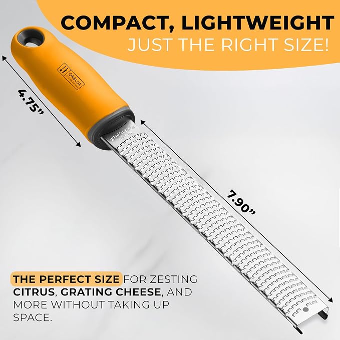 Orblue Lemon Zester & Cheese Grater - Image 2