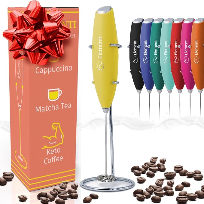 Elementi Milk Frother Handheld by Elementi