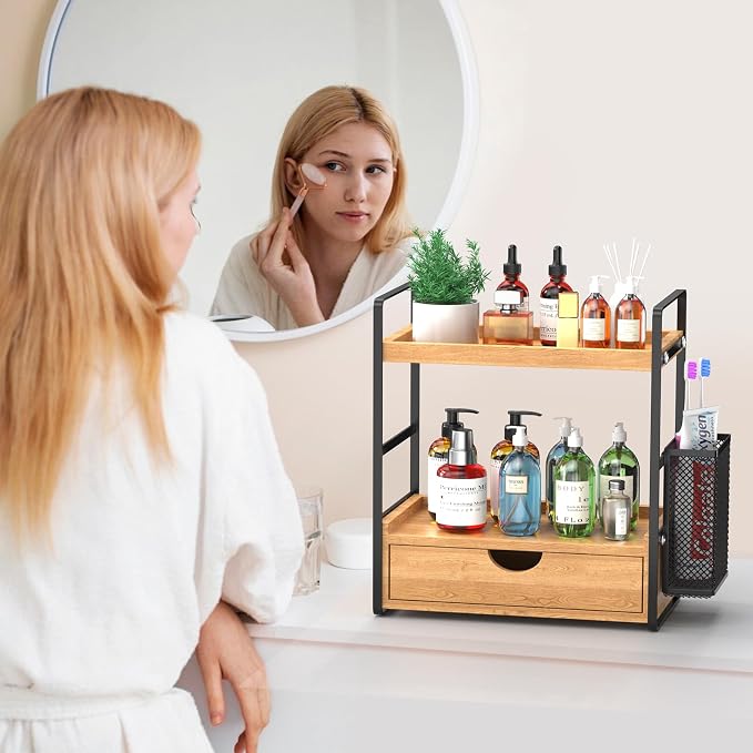 LEMIKKLE Bathroom Counter Organizer - Image 2