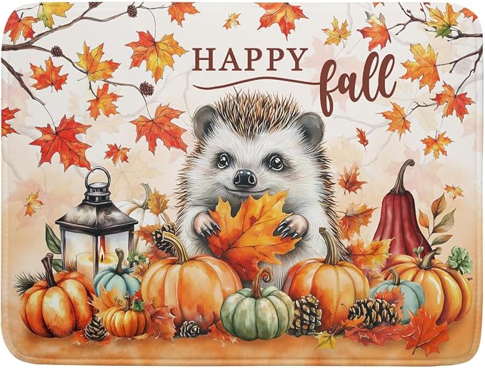 Happy Fall Dish Drying Mat by Giwawa