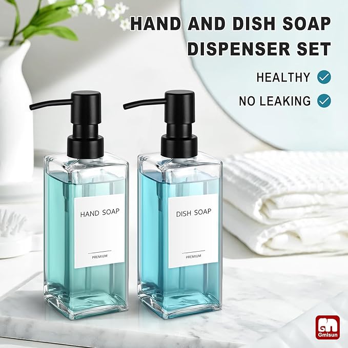 GMISUN Glass Soap Dispenser - Image 5
