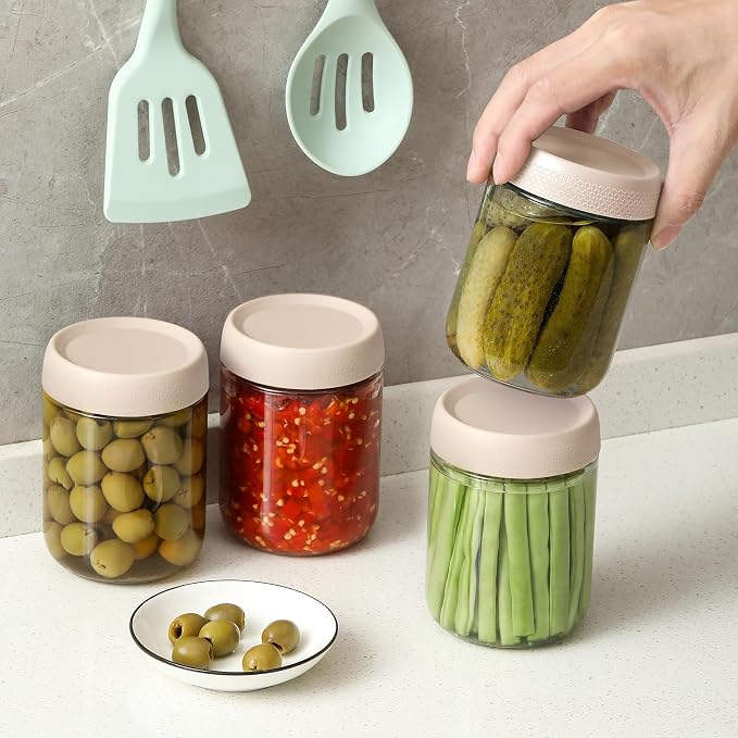 NETANY 6-pack 16oz Glass jars - Image 5