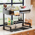 ilvvan Over Sink Dish Drying Rack Snap-On Design Large Dish Drainer Storage by ilvvan