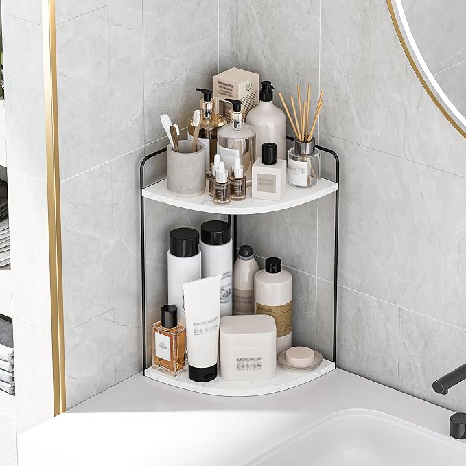 Forest Angle Bathroom Counter Organizer, Countertop Organizer, Vanity Organizers - Image 2