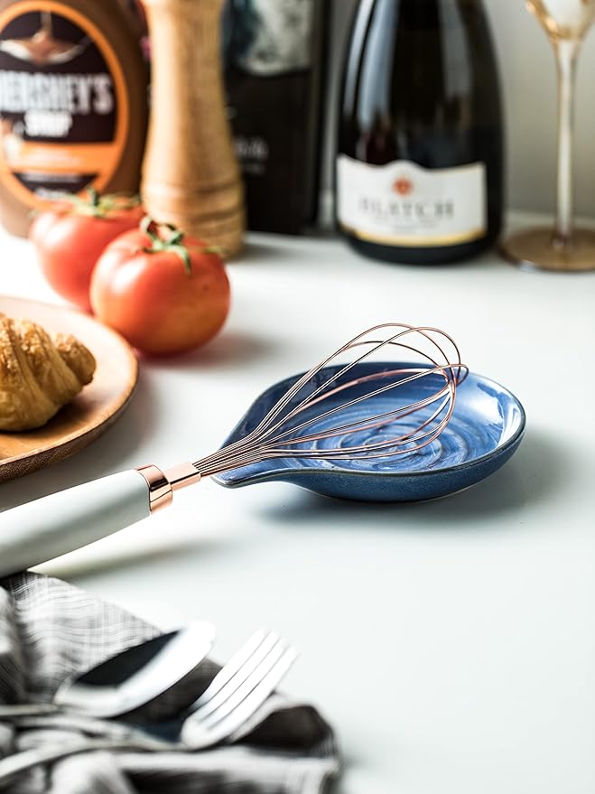 Spoon Rest, Large Ceramic Spoon Holder - Image 4