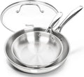 MICHELANGELO Stainless Steel Frying Pan Set by Michelangelo