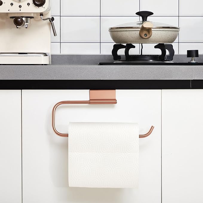 Yaocom 12.4 Inches Cabinet Door Paper Towel Holder Camper Under Sink No - Image 2