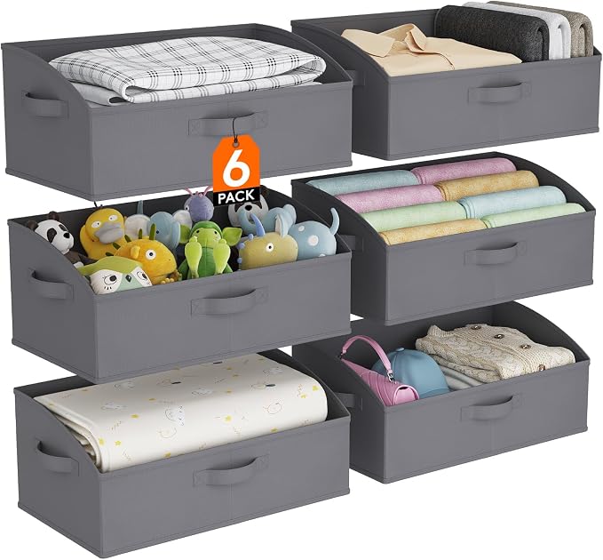 Lifewit Trapezoid Closet Storage Bins by Lifewit