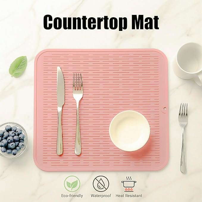 MicoYang Silicone Dish Drying Mat - Image 3