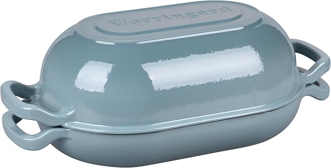 VORRINGARD Enameled Cast Iron Sourdough Bread Oven, Dutch Oven, Loaf Cast Iron - Image 6